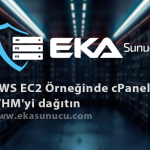 AWS EC2 Örneğinde cPanel ve WHM'yi dağıtın