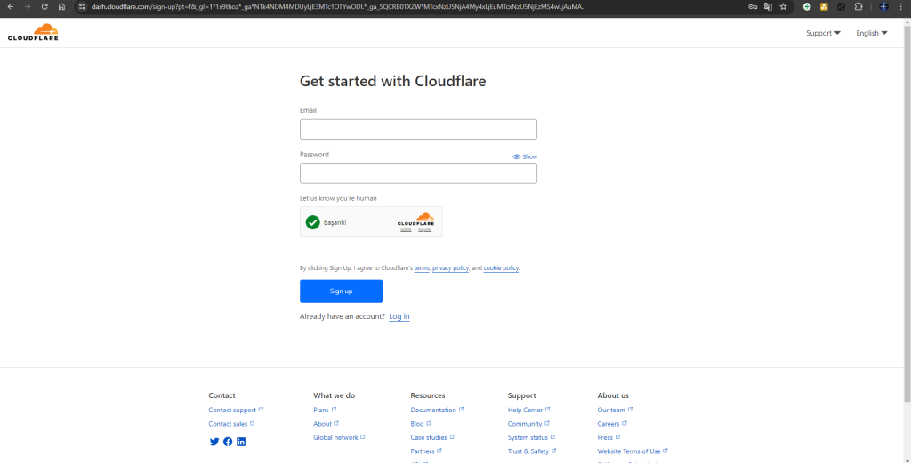 Cloudflare Hesabı Nasıl Açılır: Adım Adım Rehber