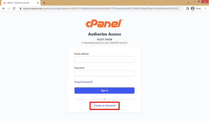 AWS EC2 Örneğinde cPanel ve WHM'yi dağıtın