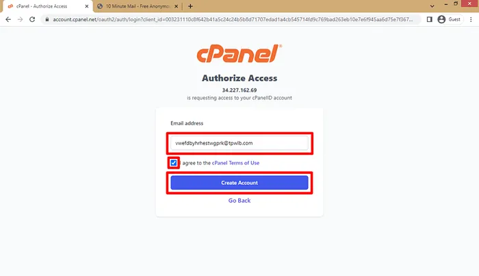 AWS EC2 Örneğinde cPanel ve WHM'yi dağıtın