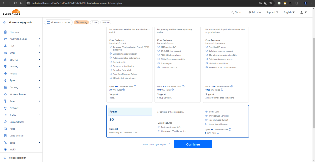 Cloudflare Hesabı Nasıl Açılır: Adım Adım Rehber