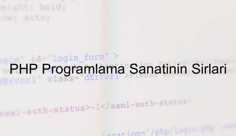 Php programlama