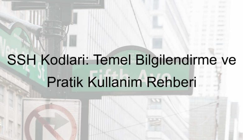 SSH Kodları